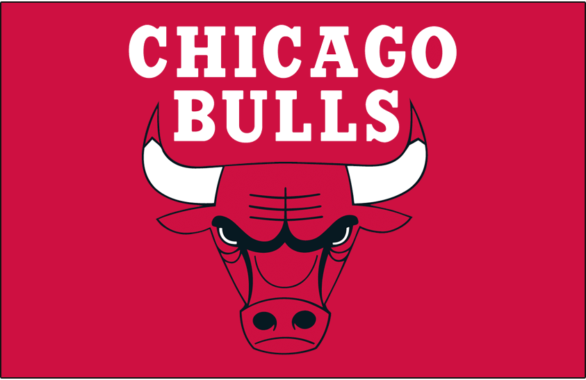 Chicago Bulls 1966-Pres Primary Dark Logo fabric transfer...